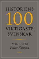 Omslag till Historiens 100 viktigaste svenskar