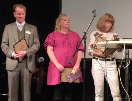 16-nominerade Mårten Sandén, Lena Lilleste och Inger Frimansson var nominerade till Spårhunden...
