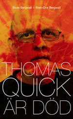 Omslag-till-Thomas-Quick-är Omslag till Thomas Quick är död
