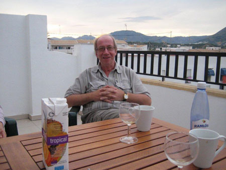 Peter Larsson i Spanien