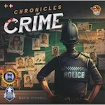 Kartongomslag till svenska Chronicles of crime