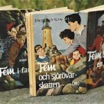 Femböcker av Enid Blyton i svenska utgåvor på1960-talet